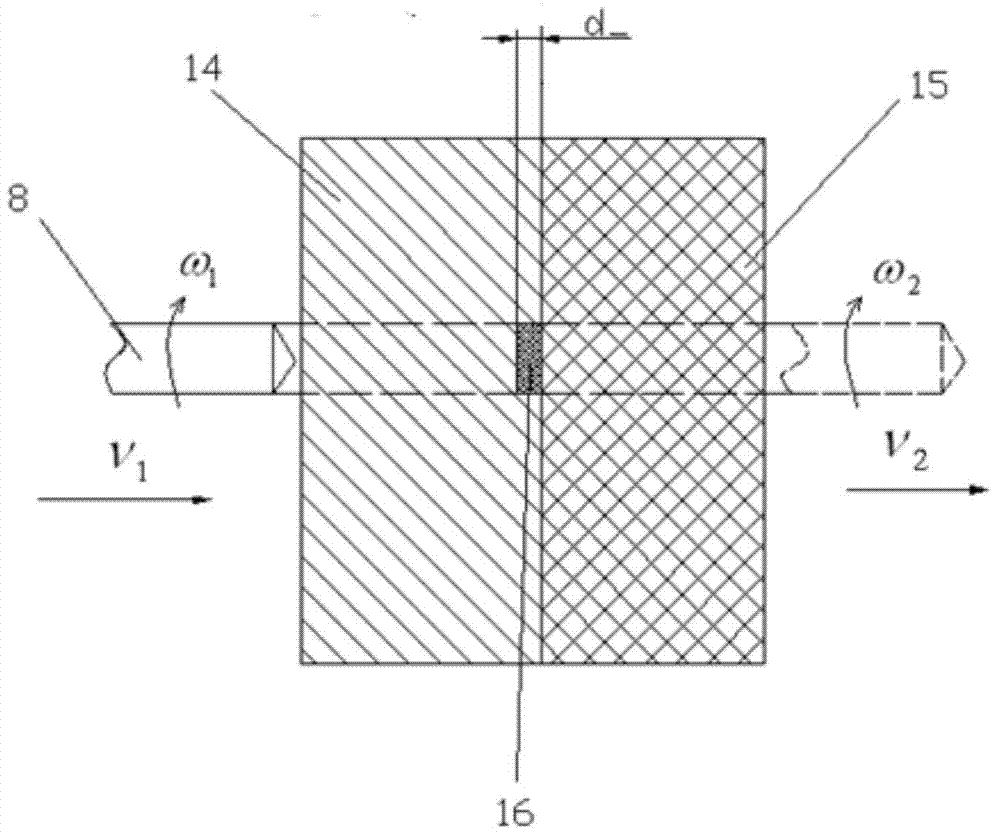 Variable parameter control holing method for laminated structure of aircraft