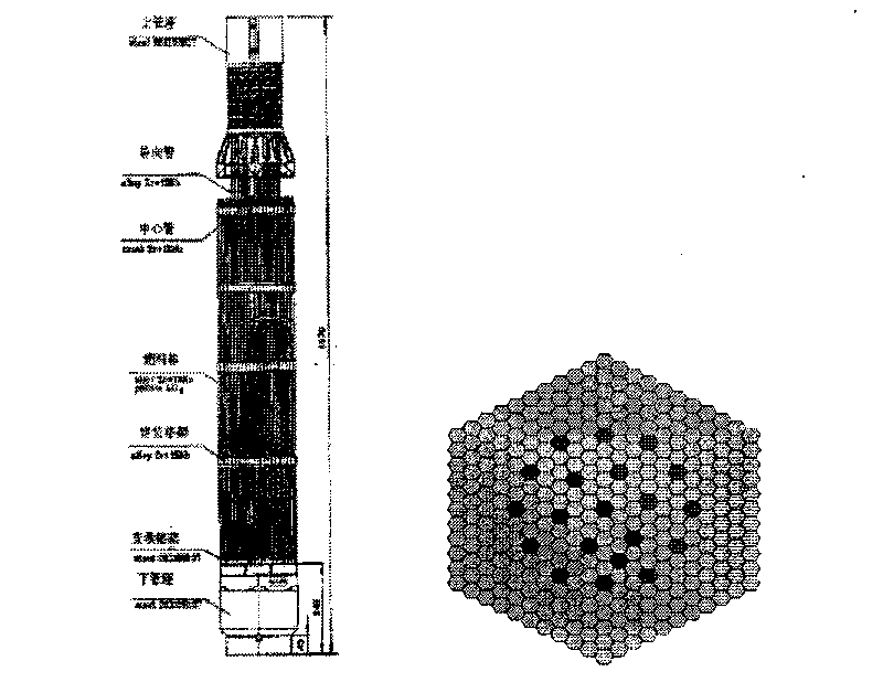 Method for detecting deformation of fuel assembly after irradiation of pressurized-water reactor nuclear power plant and implementation device thereof
