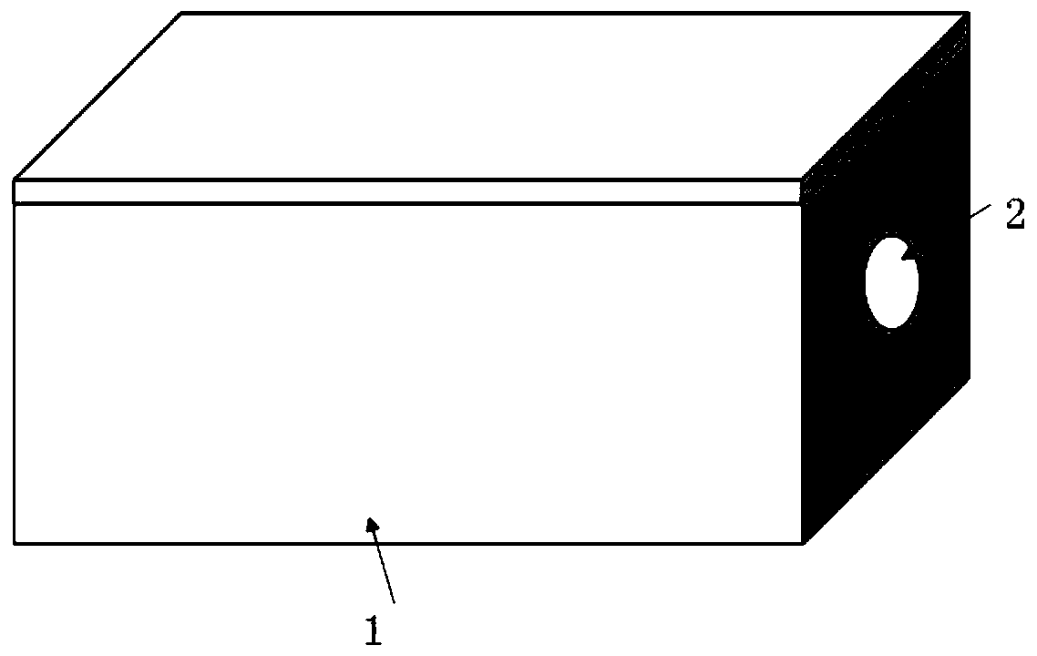 Delayed outburst test method for coal and gas under high temperature, high pressure and high stress coupling