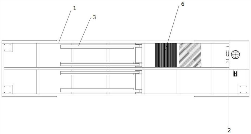 Dual-purpose electric transfer trolley for erecting wind power blade web and transferring main beam