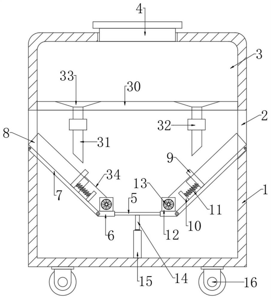 Feed spreading device for aquaculture