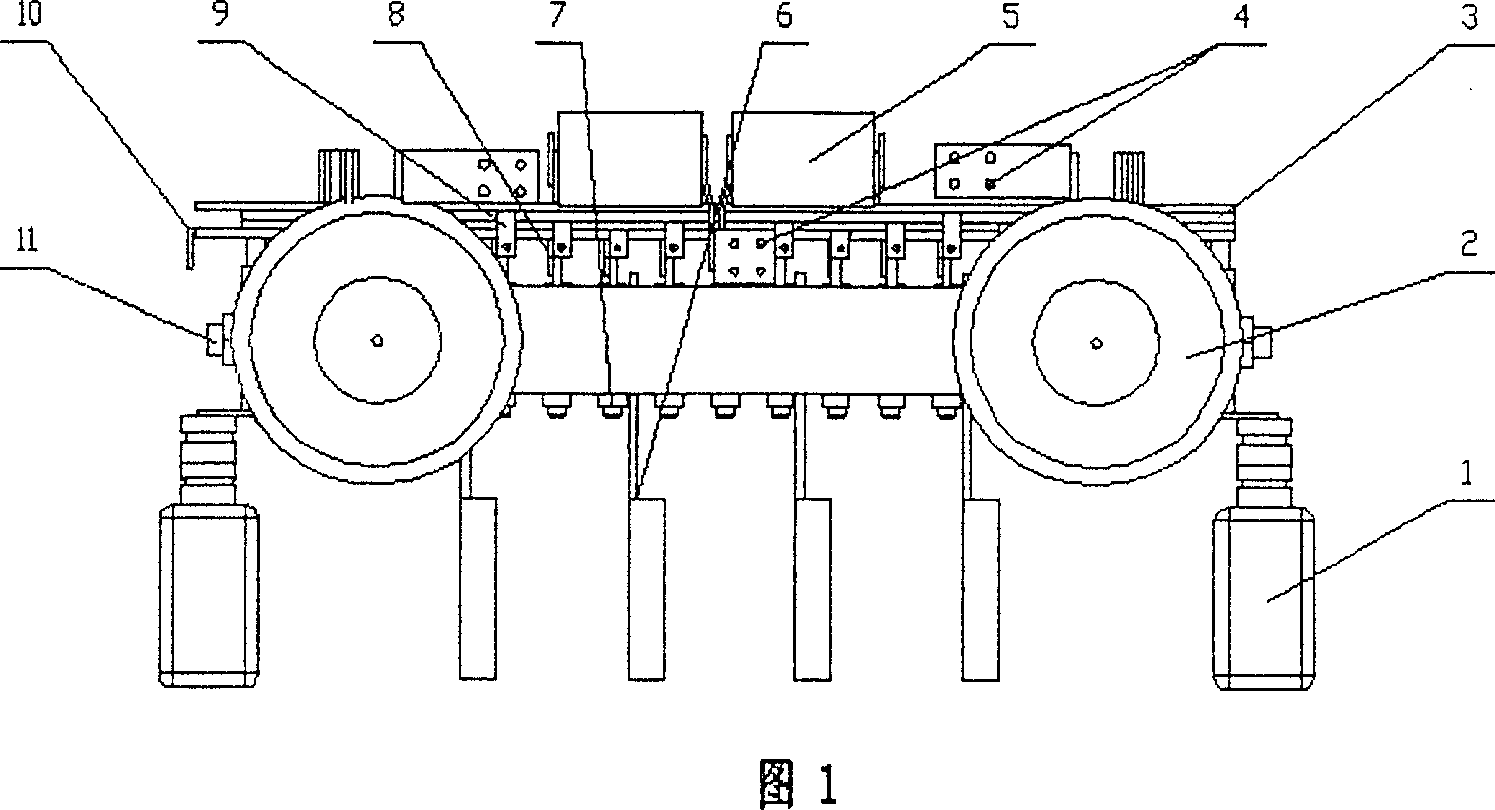 Commutating crystal brake tube power-phase module of integrated gate pole