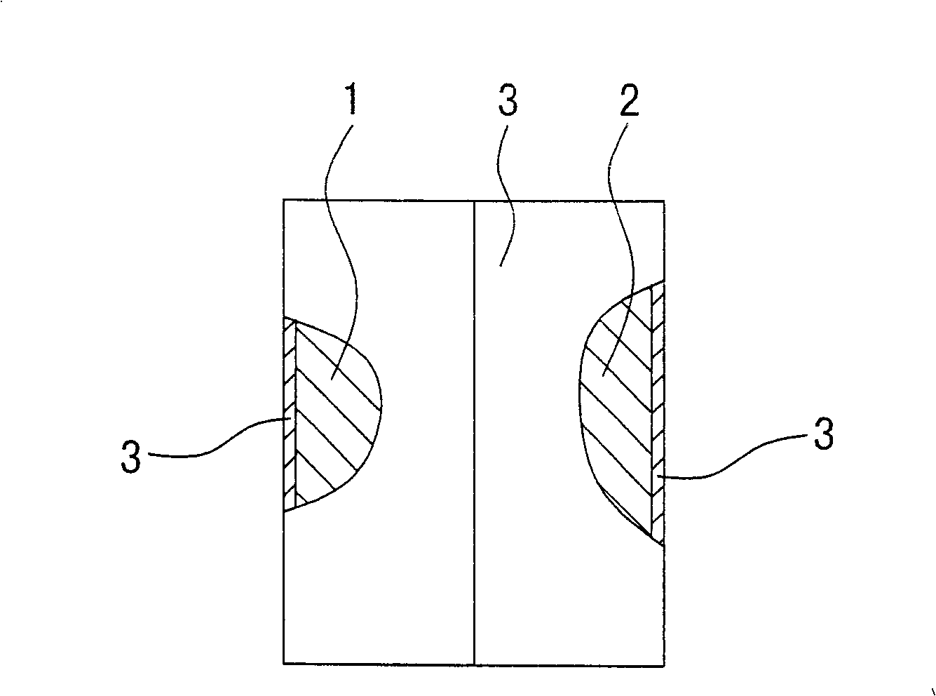 Wound plaster with disinfecting agent and processing method thereof