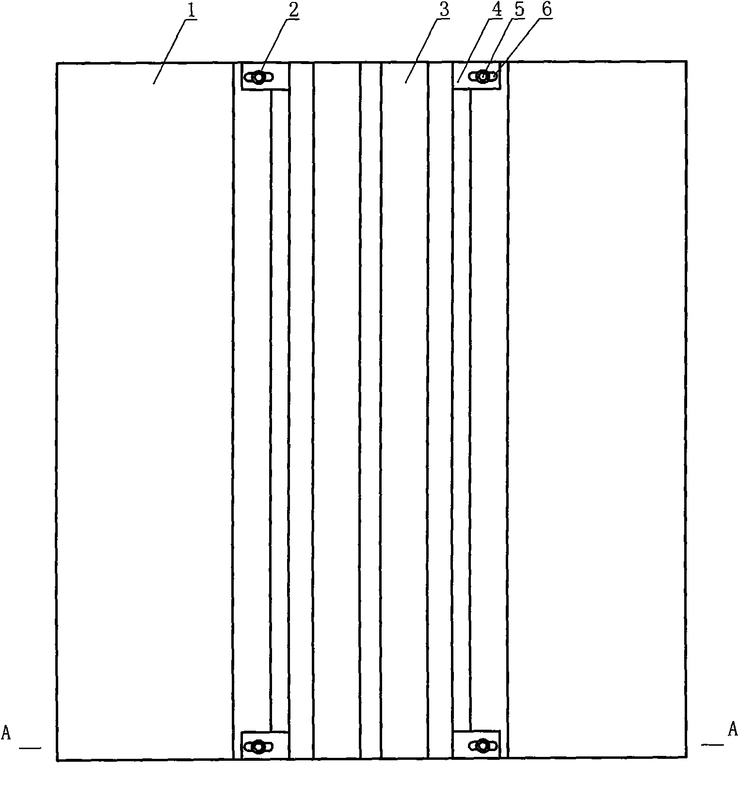 Evenness adjusting methods for industrial factory building T-shaped groove and platform thereof