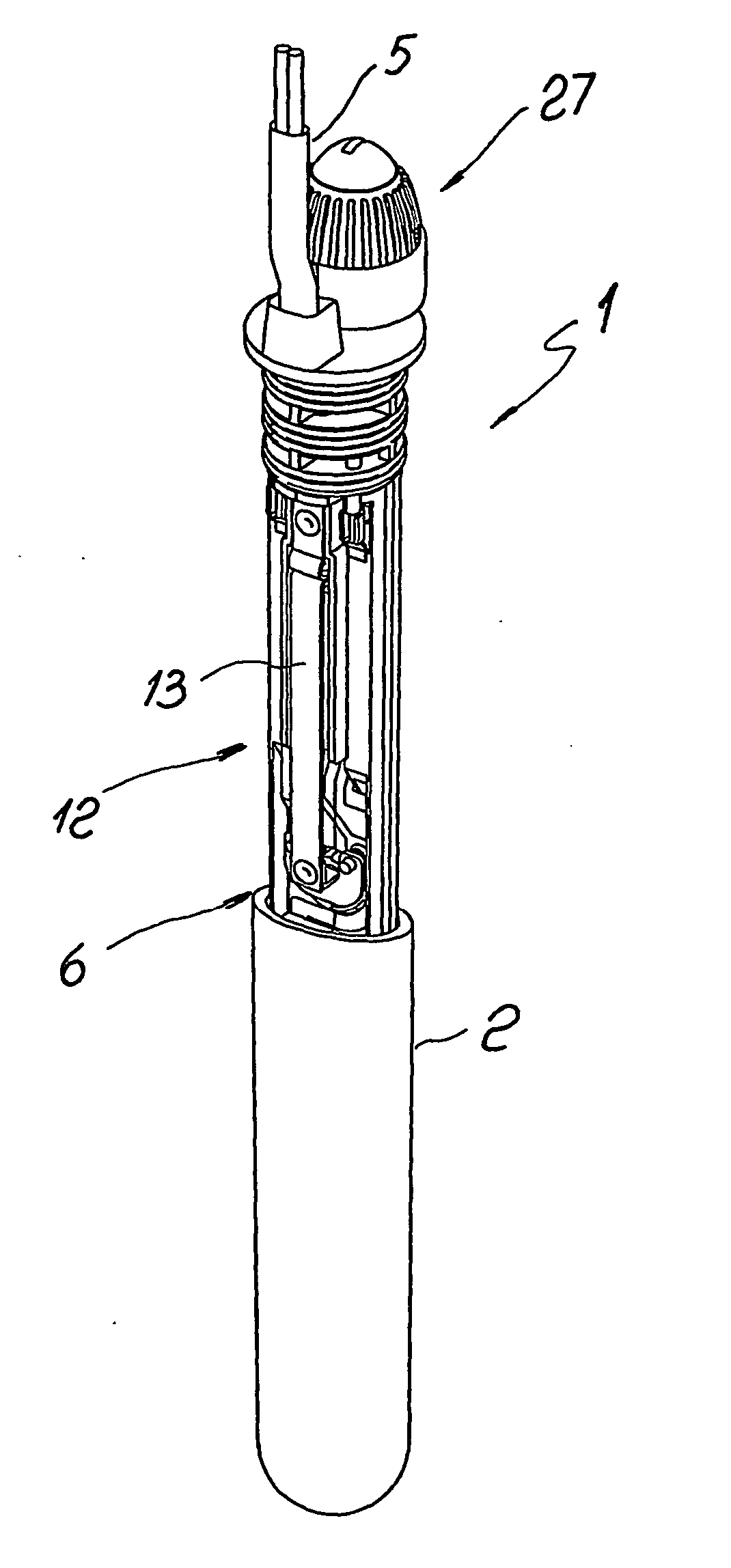 Adjustable heater for aquaria