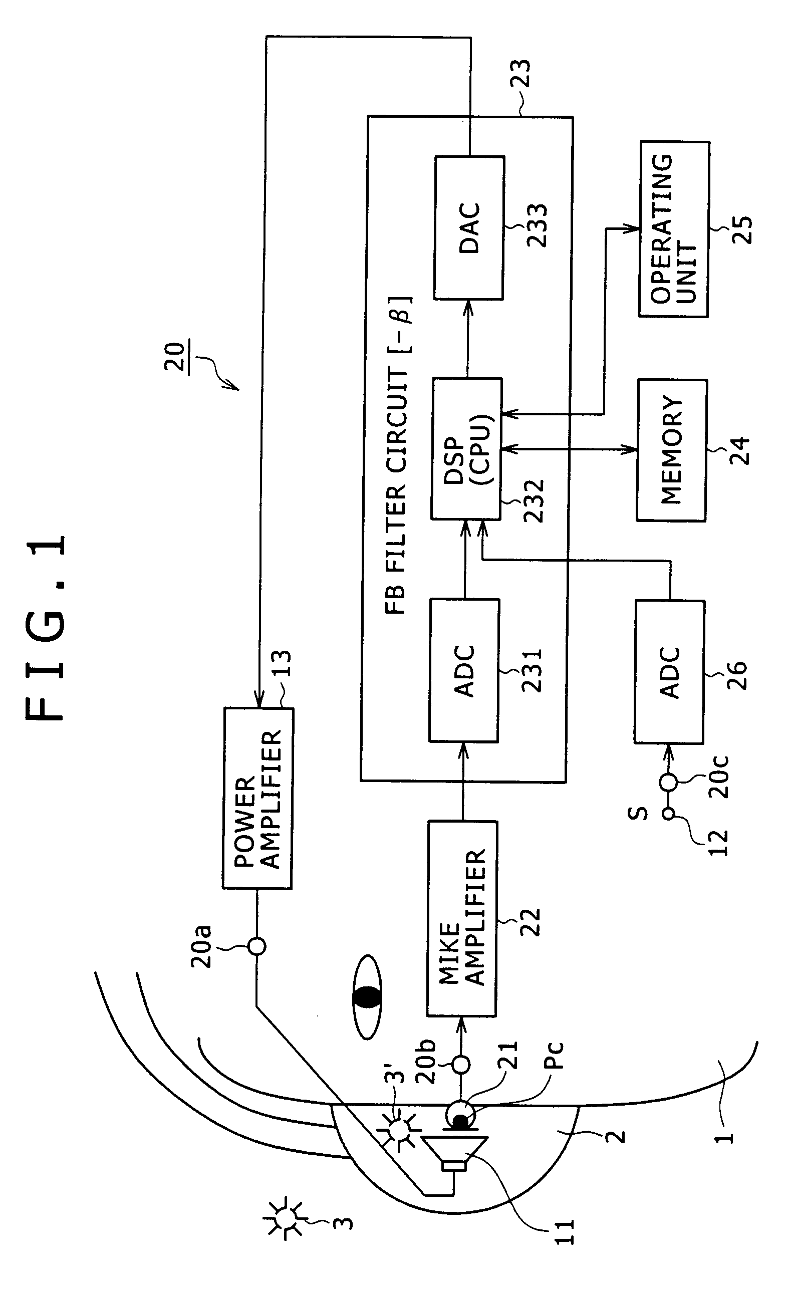 Audio outputting device, audio outputting method, noise reducing device, noise reducing method, program for noise reduction processing, noise reducing audio outputting device, and noise reducing audio outputting method