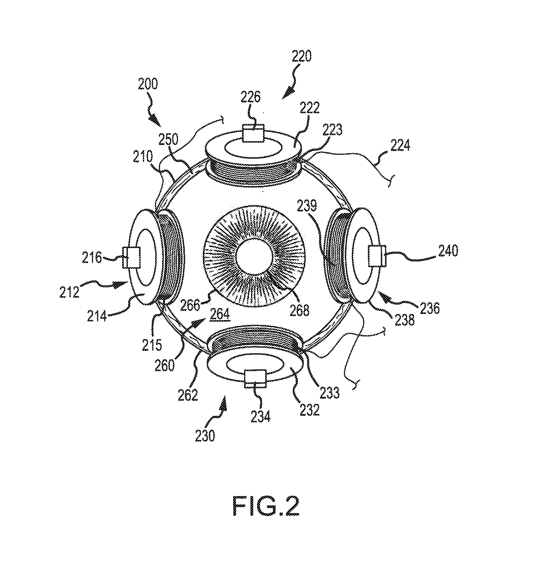 Animatronic eye with an electromagnetic drive and fluid suspension and with video capability