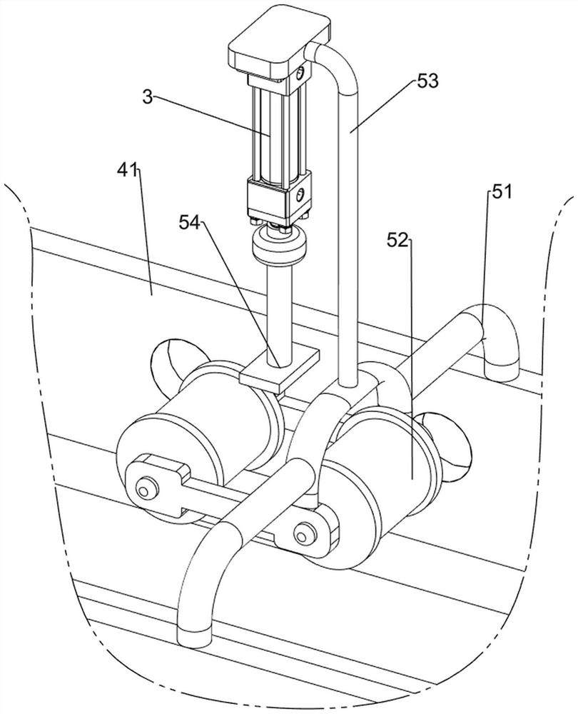 A kind of label sticking equipment for logistics packaging