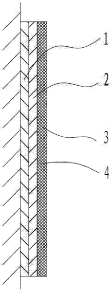 Seamless embroidery wall fabric and production method thereof