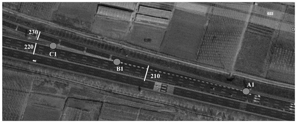 Road section division method and device