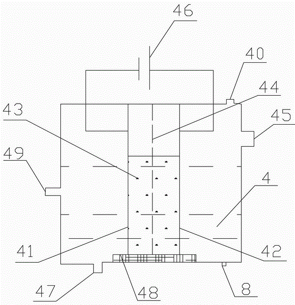 Integrated device and method for heavy metal contaminated soil remediation and eluent recycling