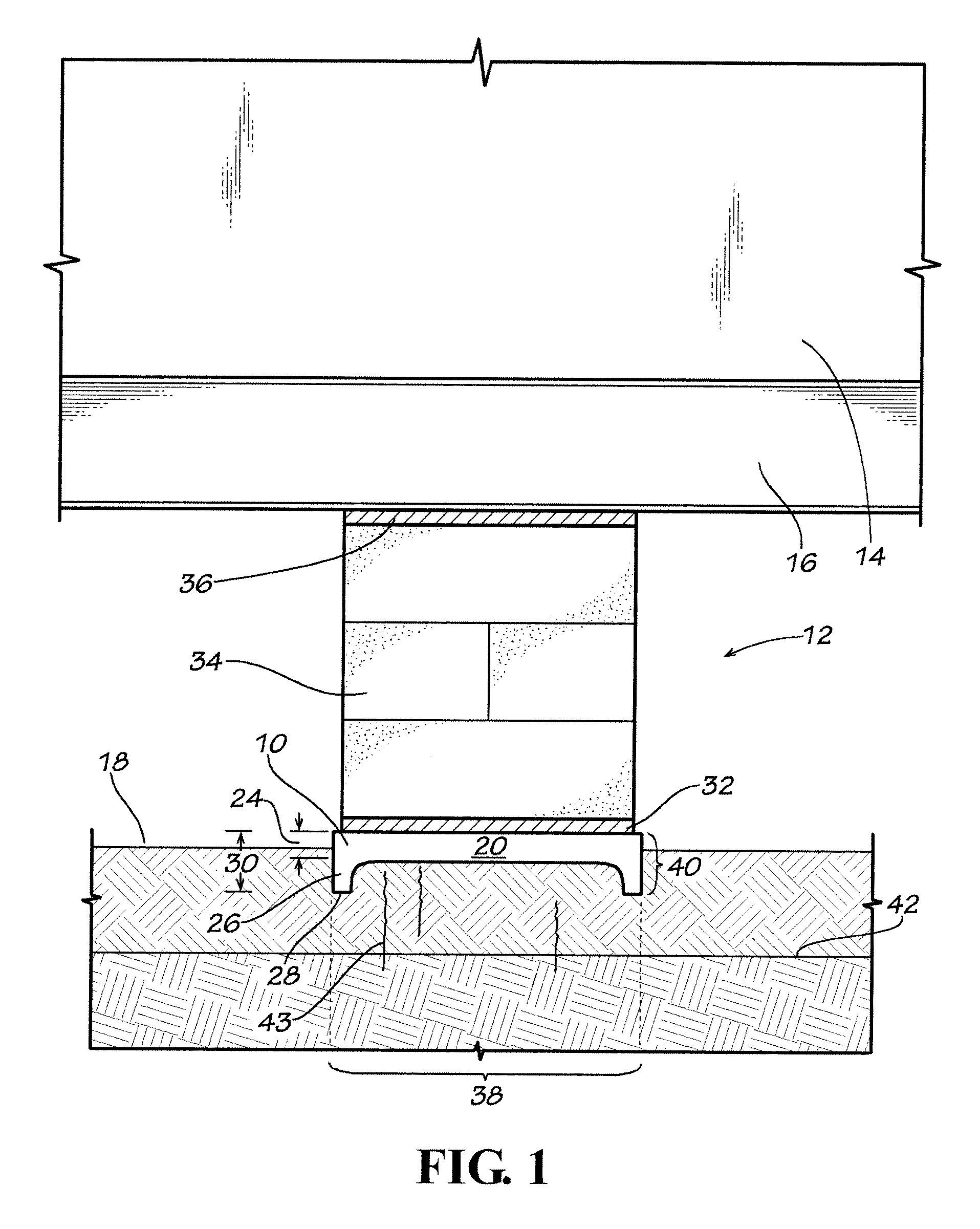 Thermal isolator ground pan for foundation of manufactured building