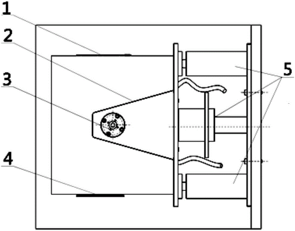 Loaded motor test device in wide temperature environment