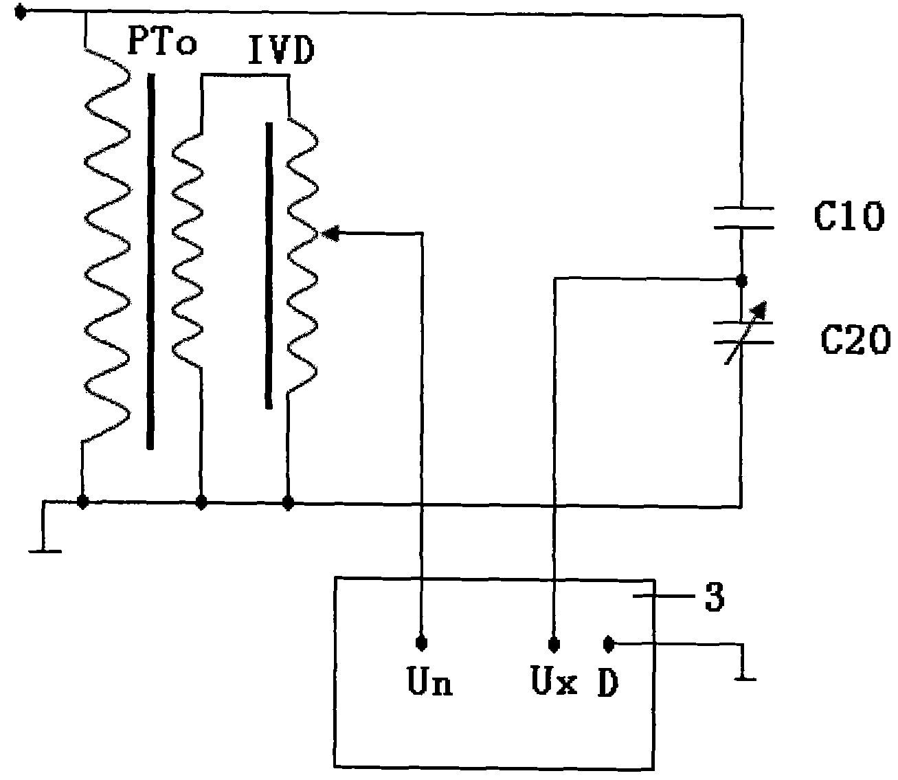 Checking device and checking method of accuracy of capacitor voltage transformer