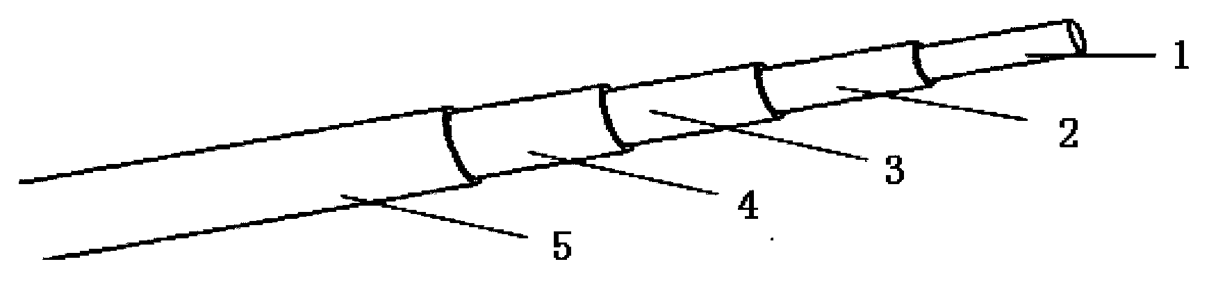 Electret piezoelectric cable and applications thereof