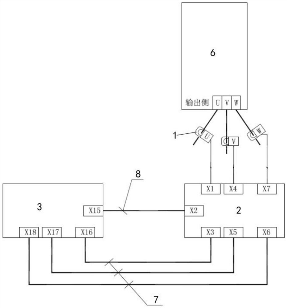 Elevator traction machine failure judgment method and system based on current monitoring technology