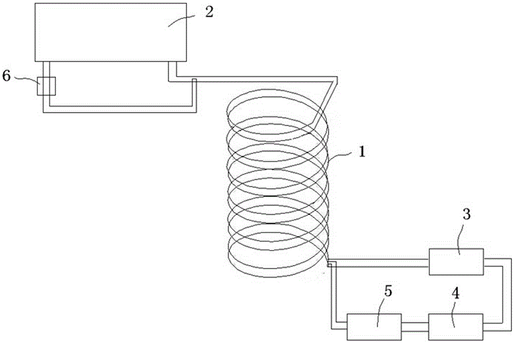 Refrigerating system with energy converter