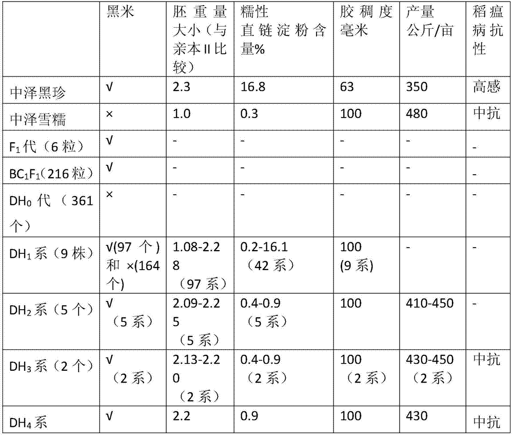 Hybrid rice seed selection method