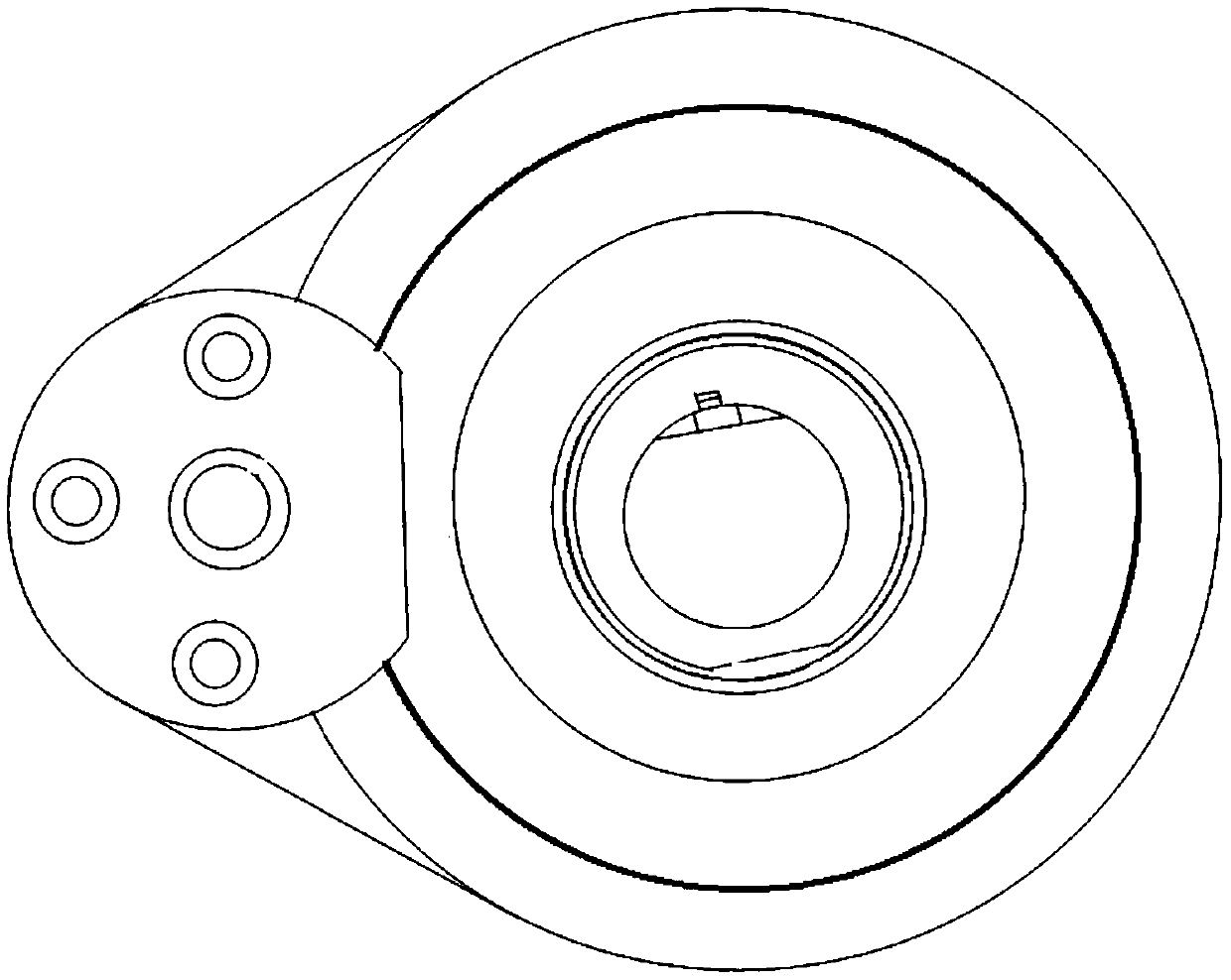 High-speed double-curved-surface polishing machine