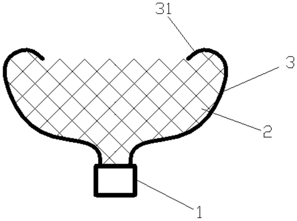 Membrane-covered arterial aneurysm intratumoral blocking device