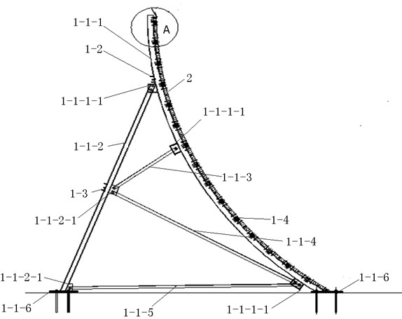 Aircraft engine test run honeycomb noise reduction flow guide screen and using method