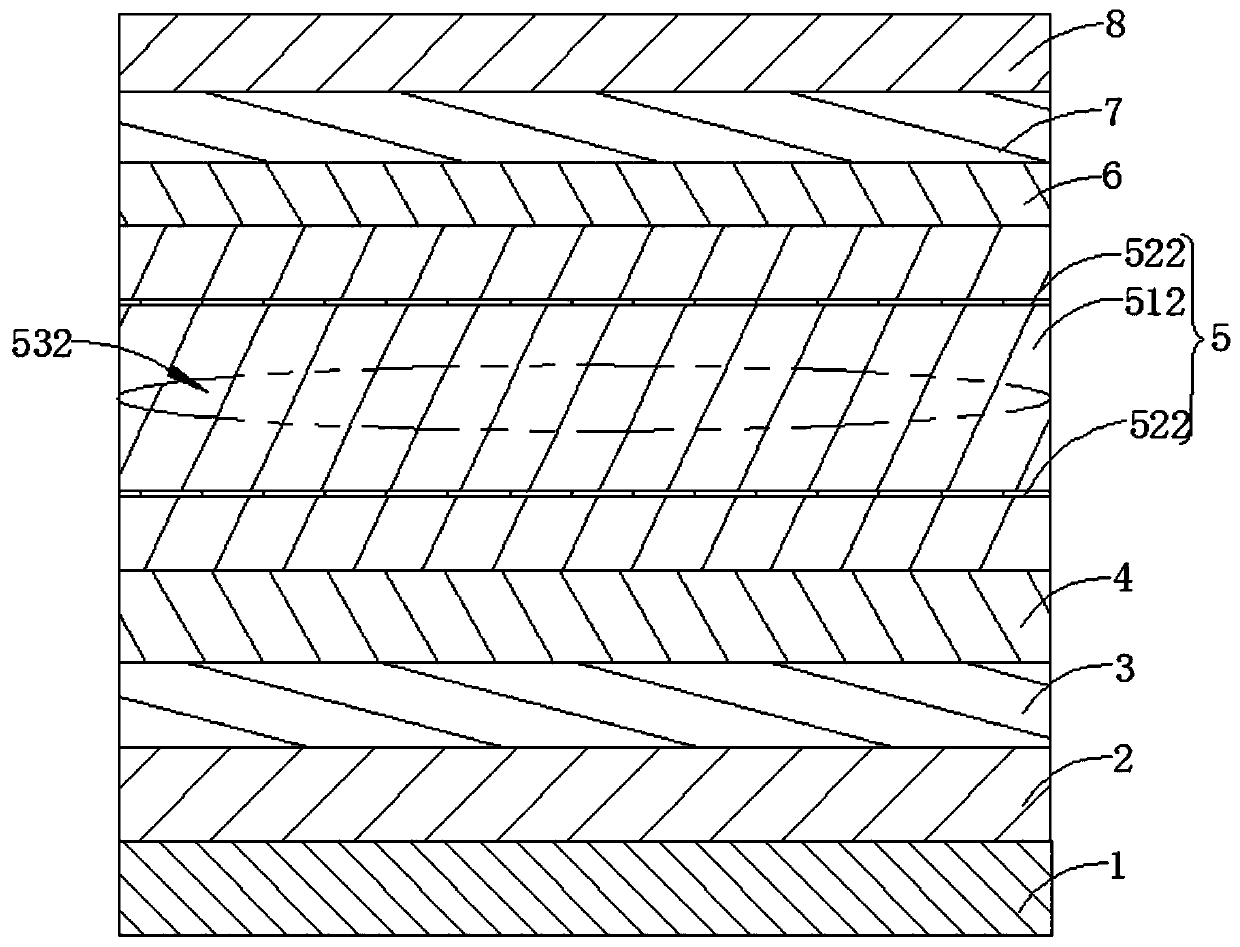 Phosphorescent OLED device and manufacturing method thereof