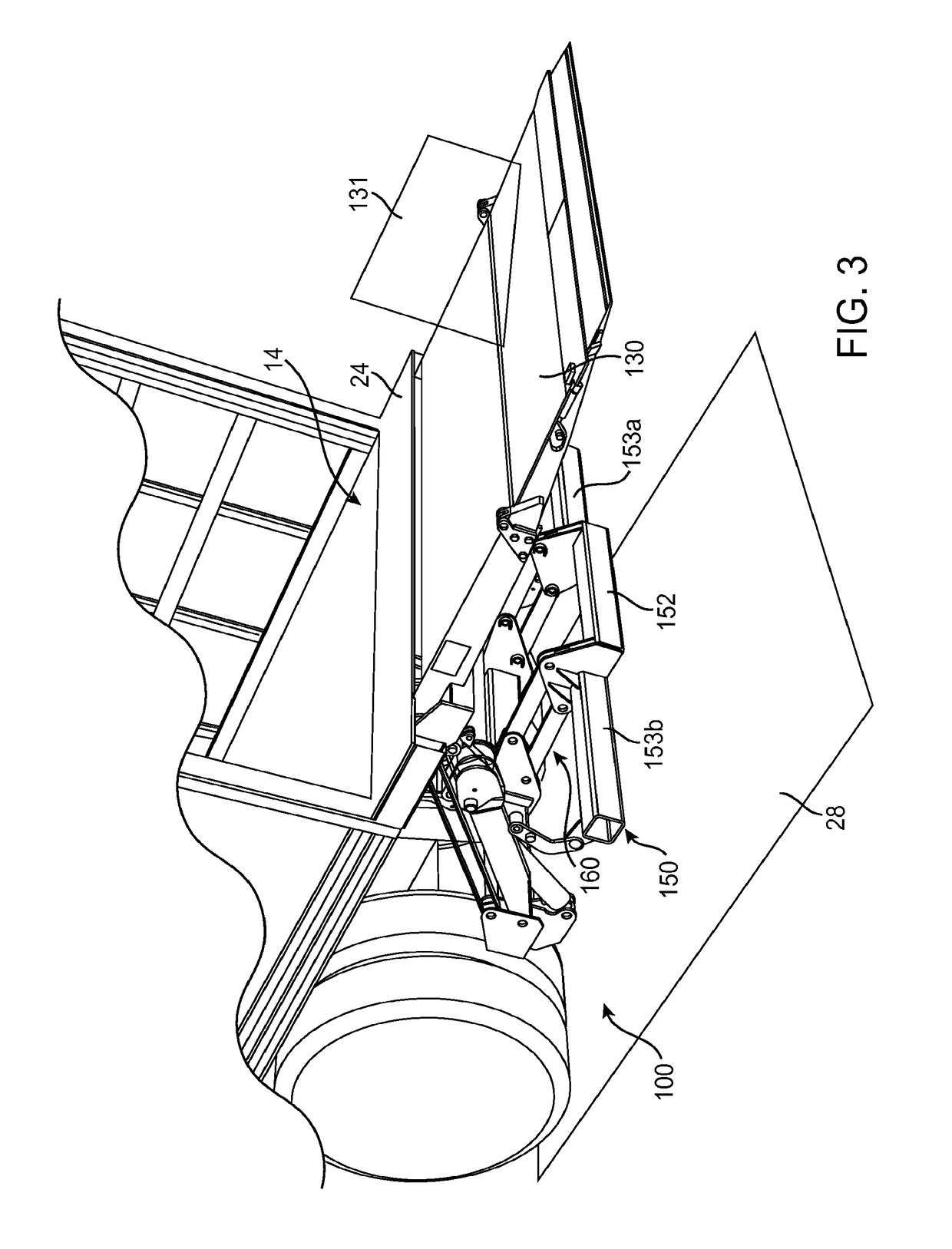 Mounting system for vehicle underride