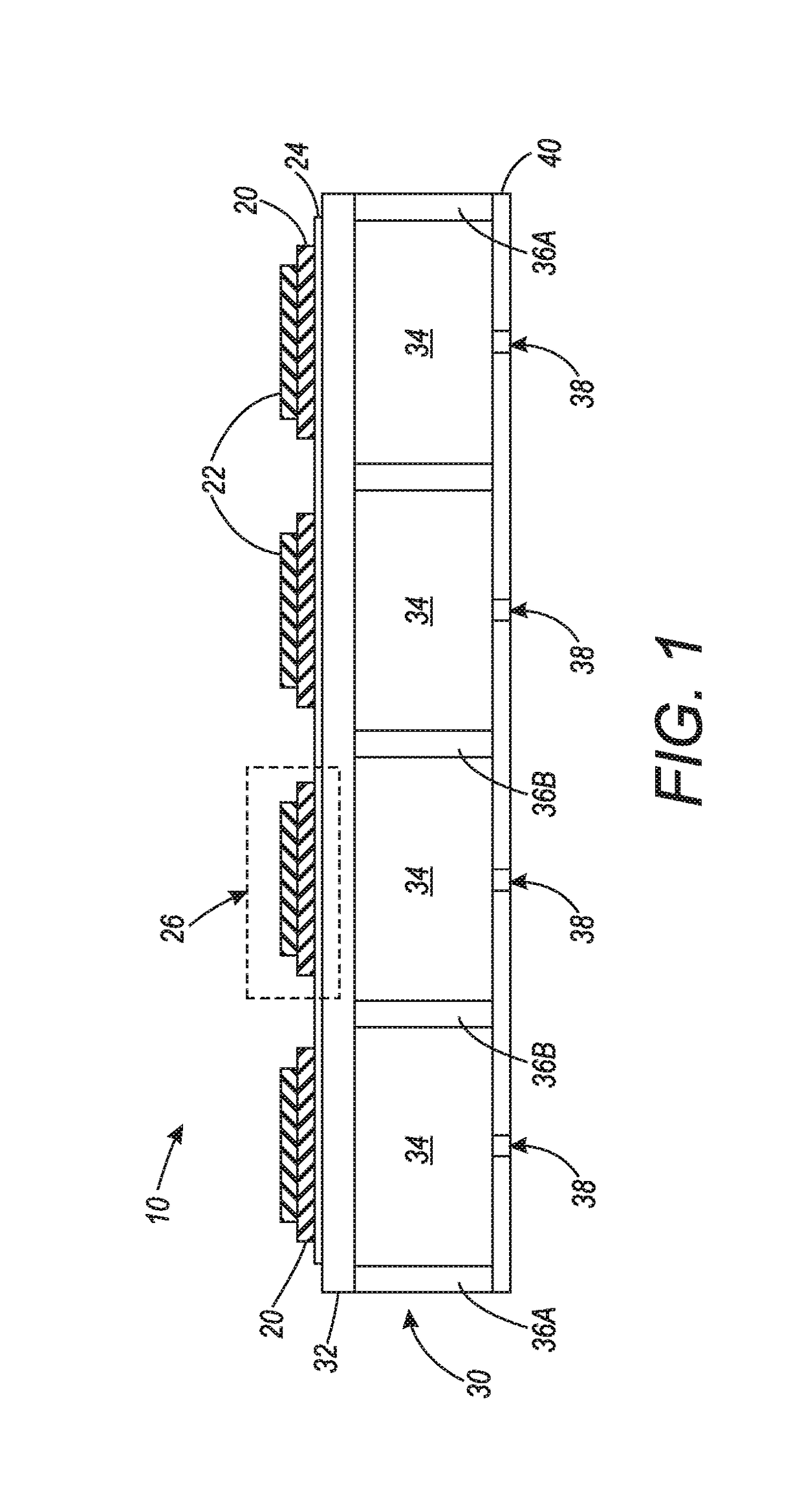 Lead-free piezo printhead using thinned bulk material