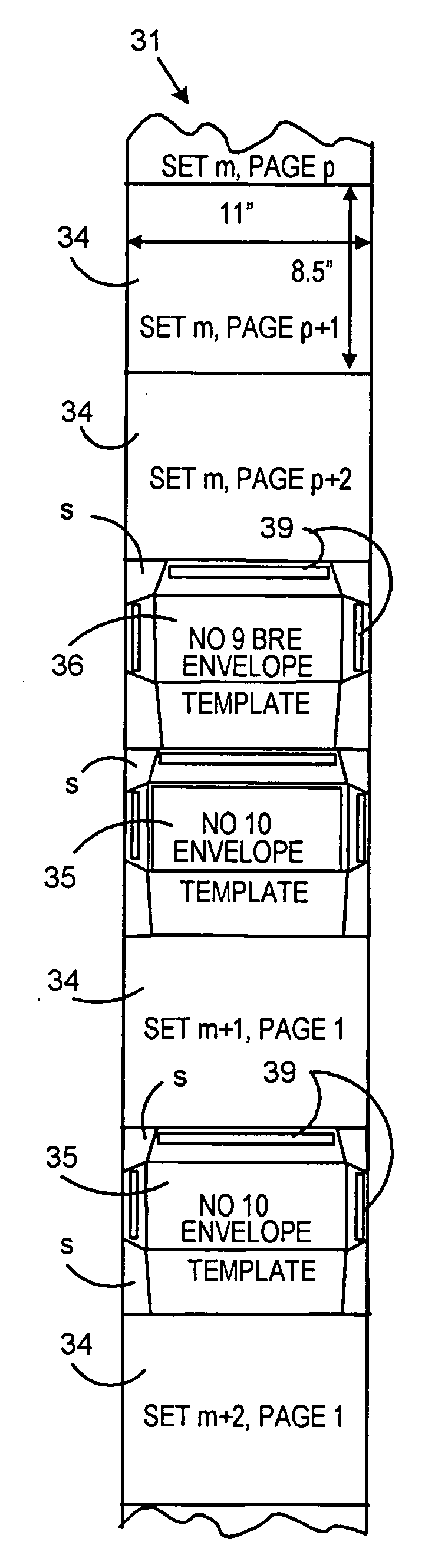 Method and system for creating mailpieces from a single continuous web of printed material