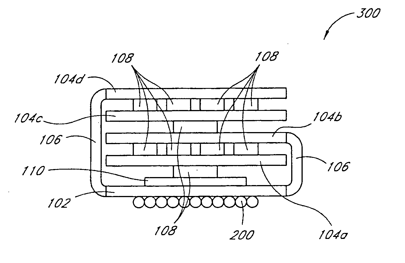 Processor/memory module with foldable substrate