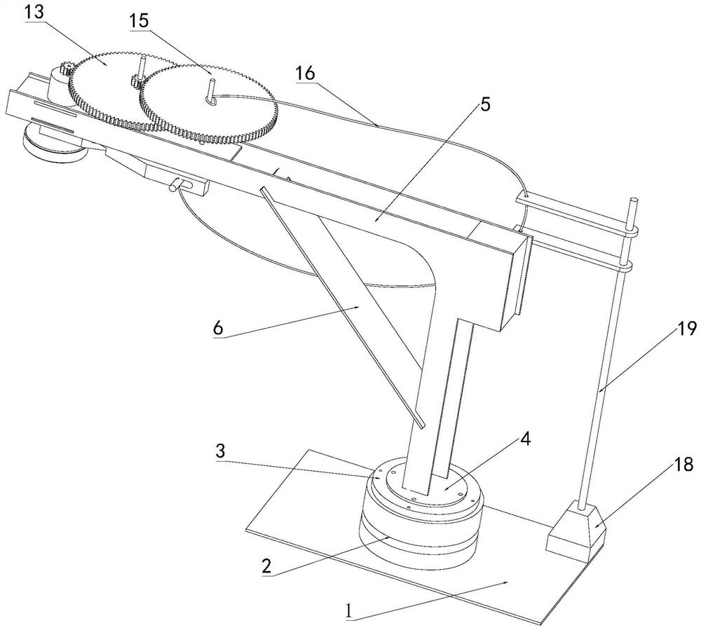 Single-motor-driven reversible gyroscope delayed release and using method thereof