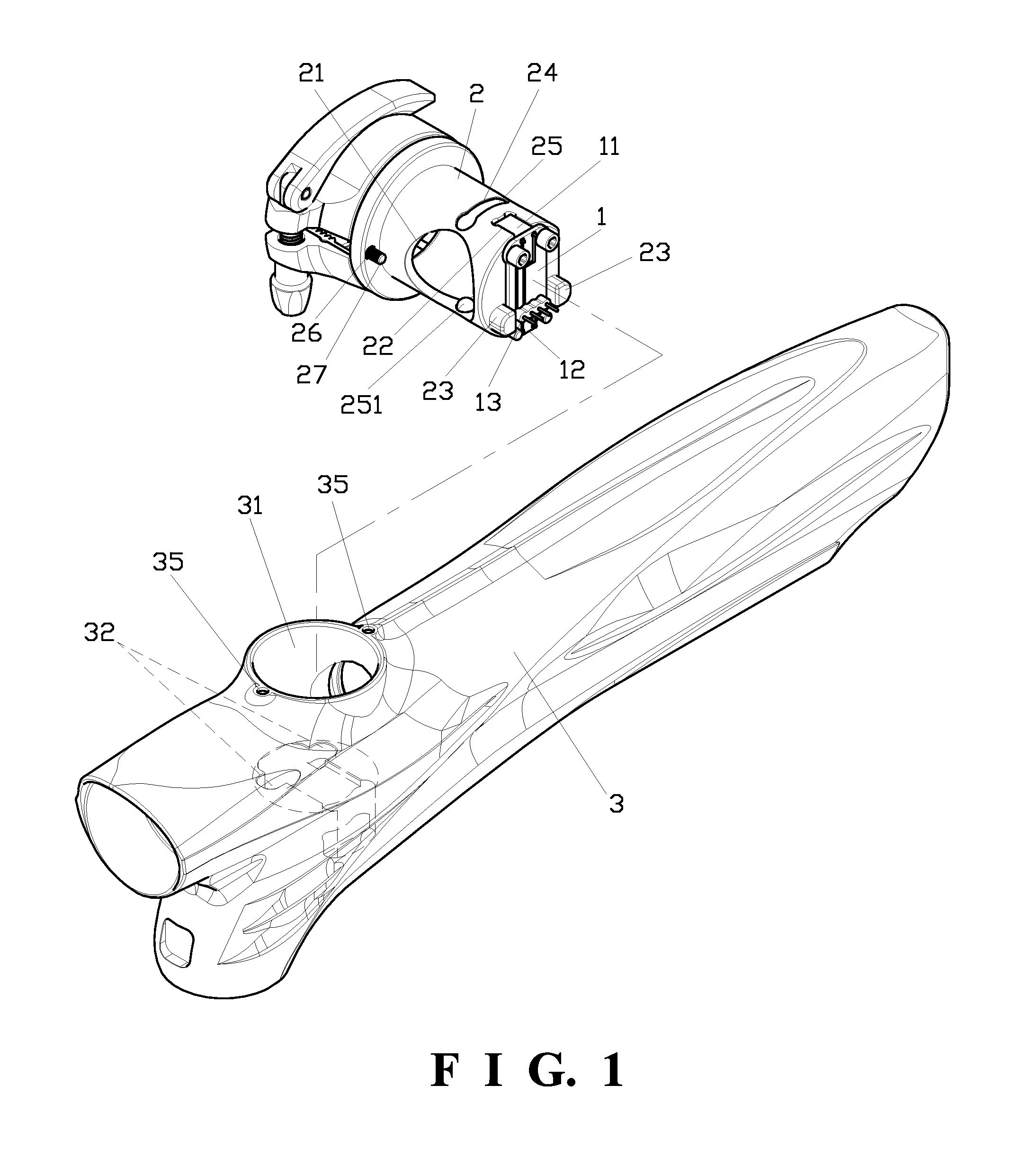 Paintball sensor installing and positioning structure