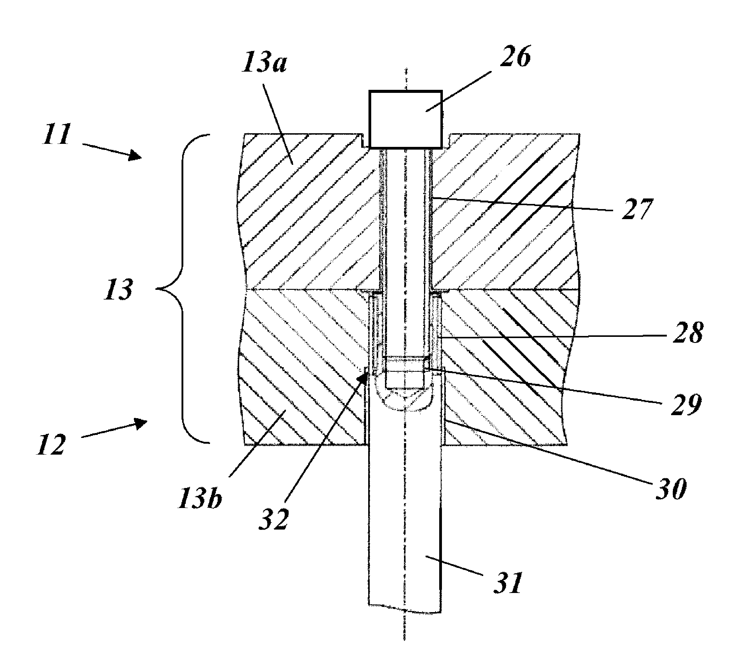 Support for a turbine