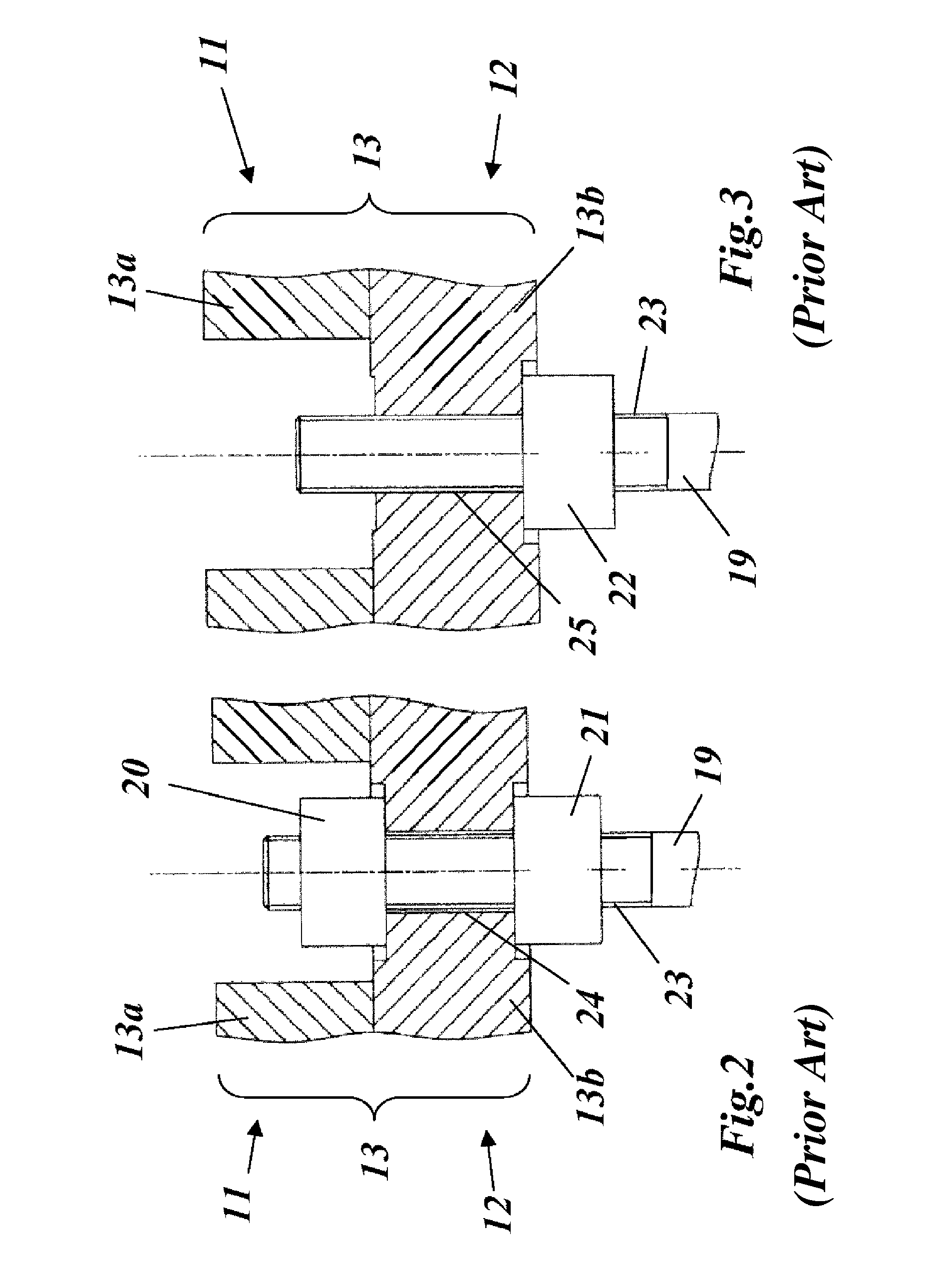 Support for a turbine