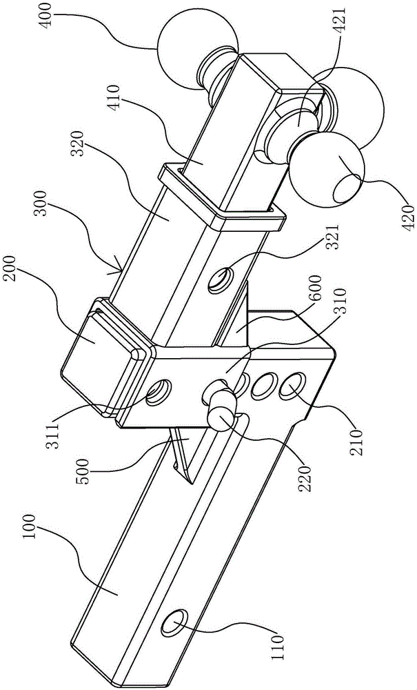 Adjustable trailer device