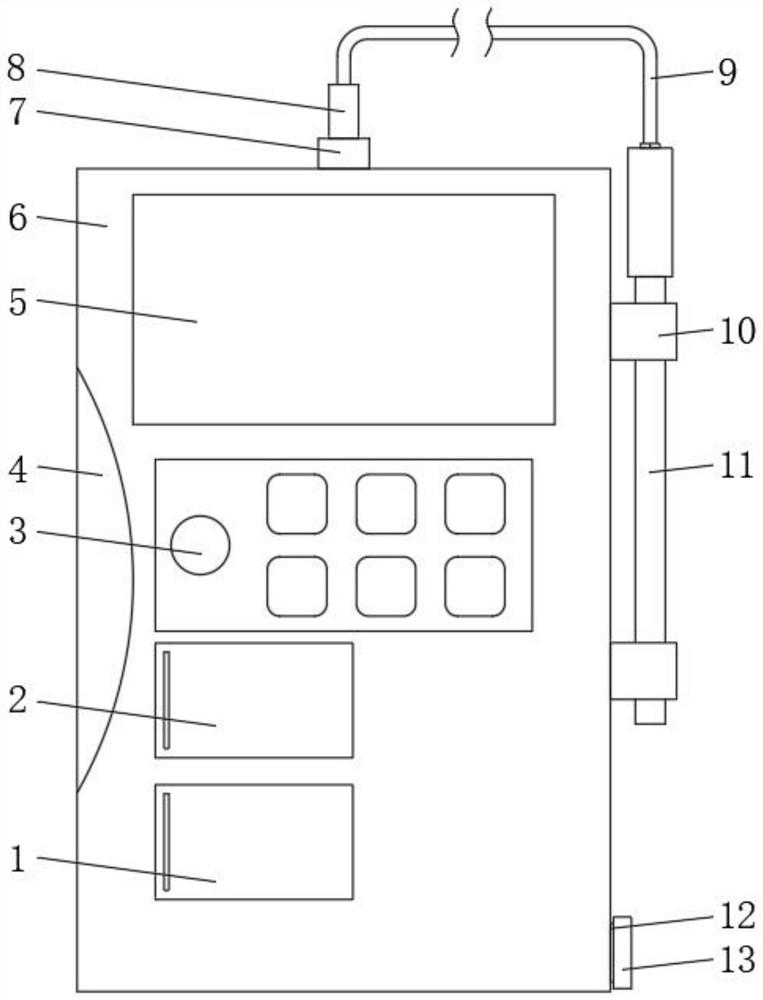 Metering standard display equipment for conductivity meter