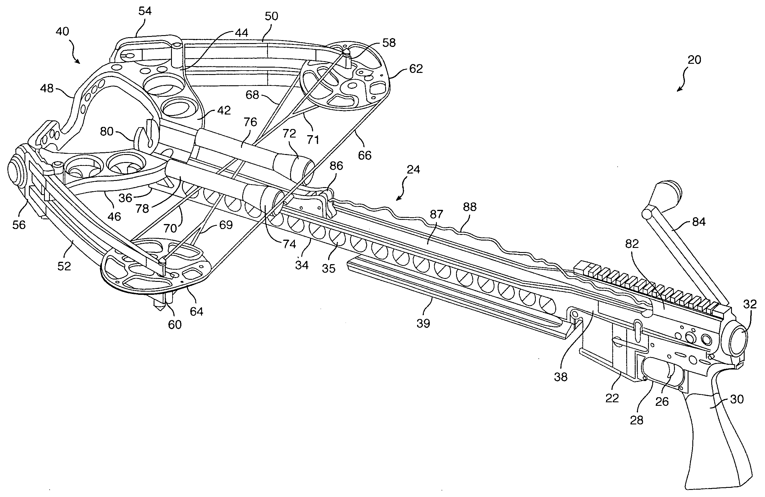 Compact Winding Mechanism for Crossbow