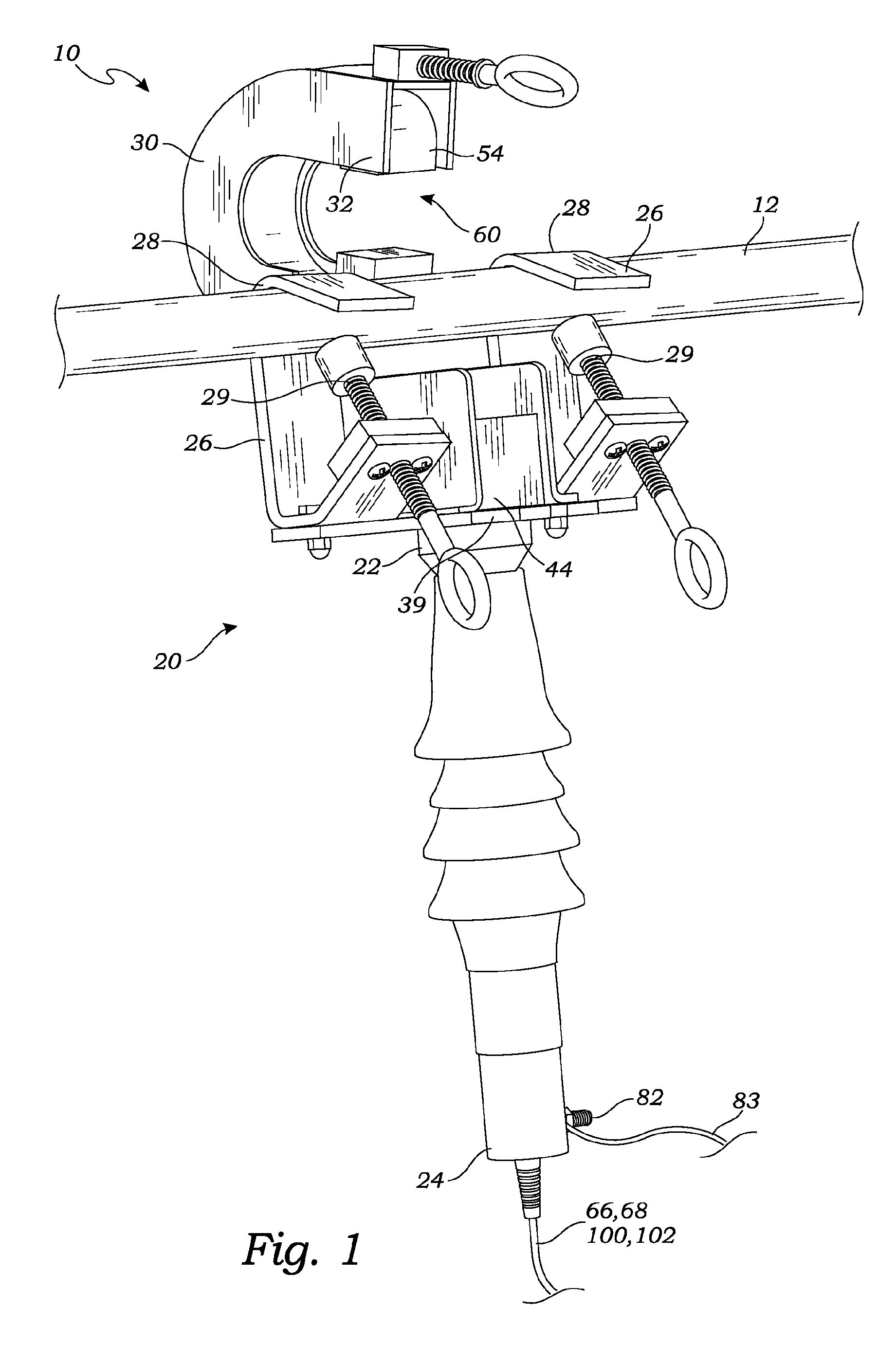 Electro-optic current sensor with high dynamic range and accuracy