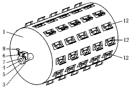 Device for pretreating biomass fuel particles