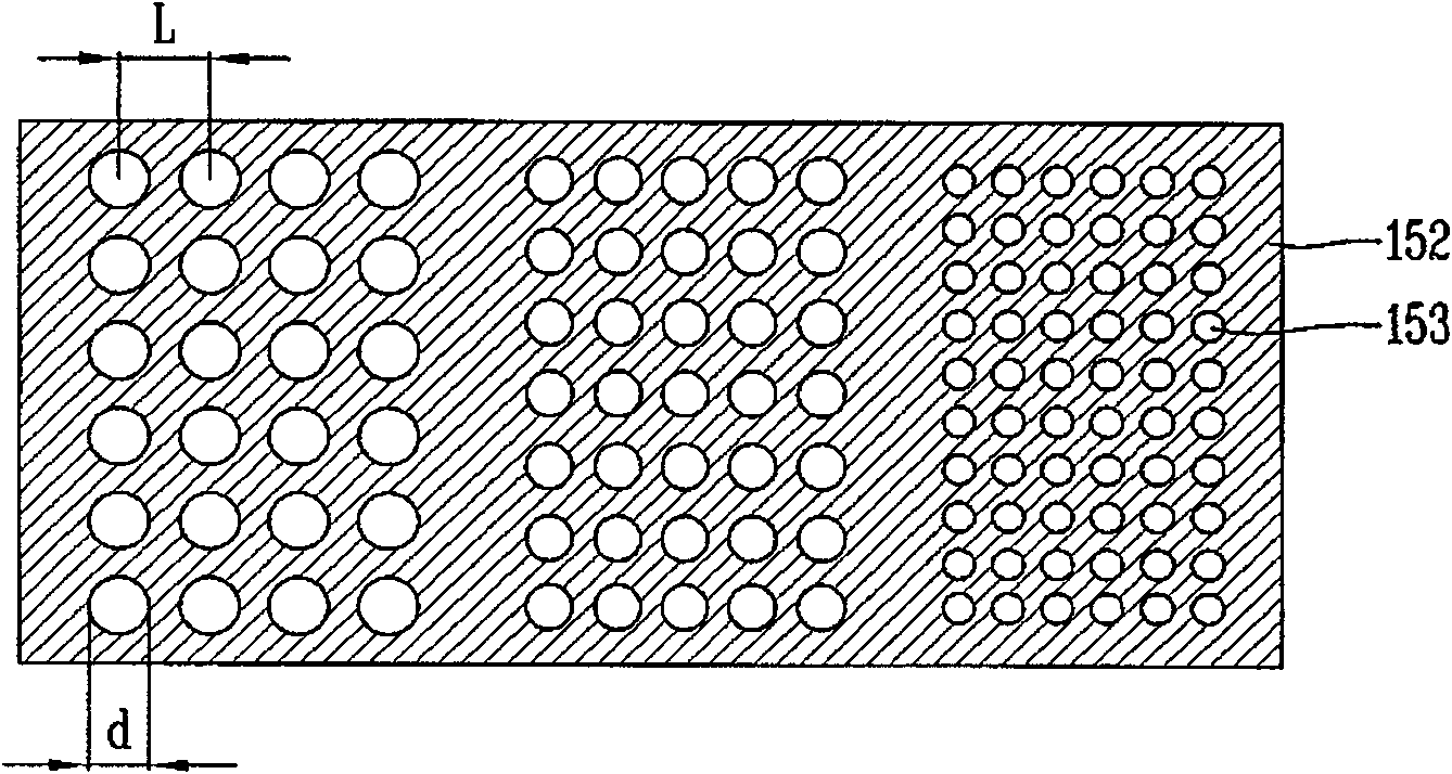 Color filter using surface plasmons, liquid crystal display device and method for fabricating the same