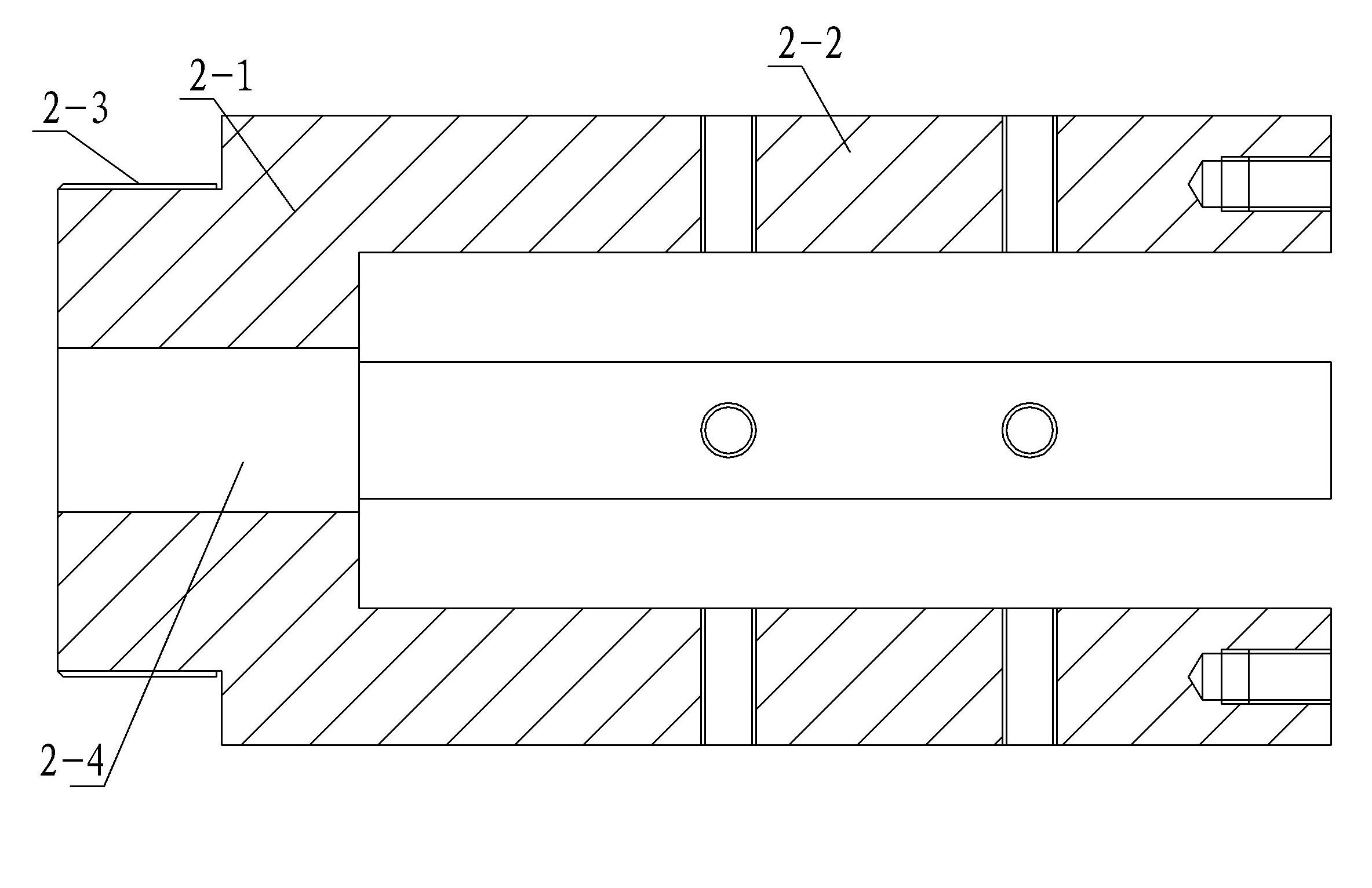 Detaching tool for big belt pulley