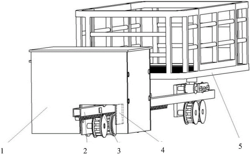 Single-track transporter on-track location perception system based on RFID and single-track transporter on-track location perception method thereof