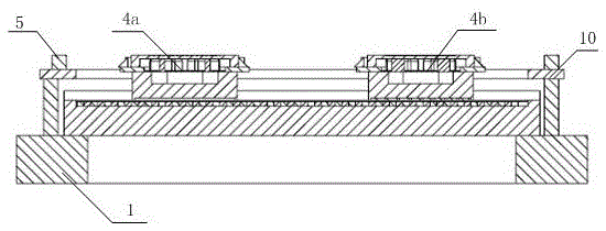 Interferometer-measurement-based dynamic-magnetic-steel magnetic levitation dual-stage vector arc switching method and device