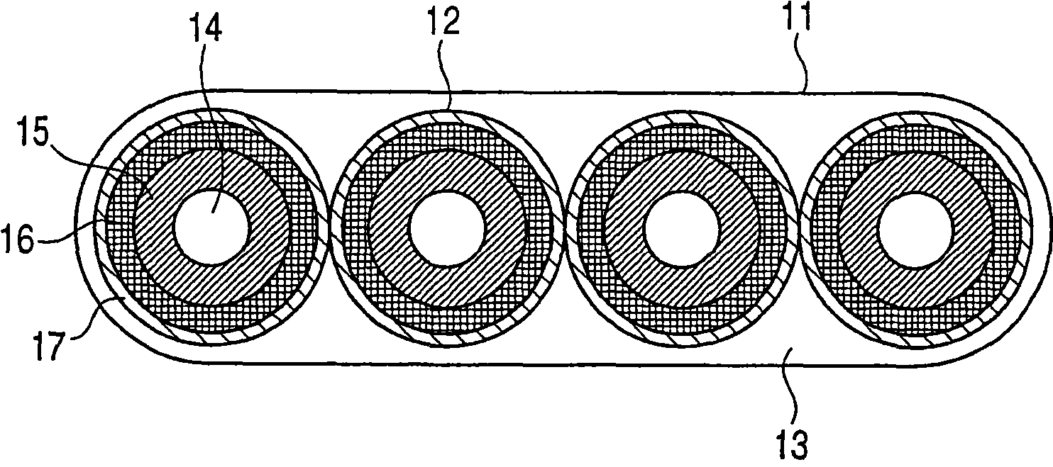 Fiber-optical zonal core thread