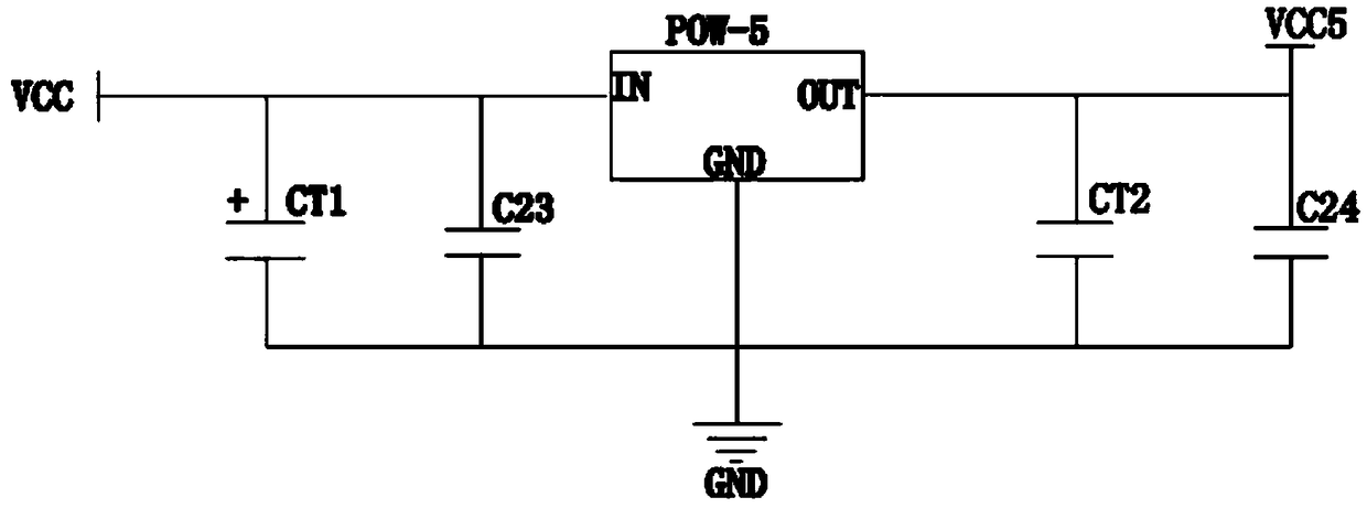 Intelligent storage battery charging and discharging structure