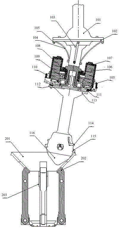 A flexible capture connection device and capture connection method thereof