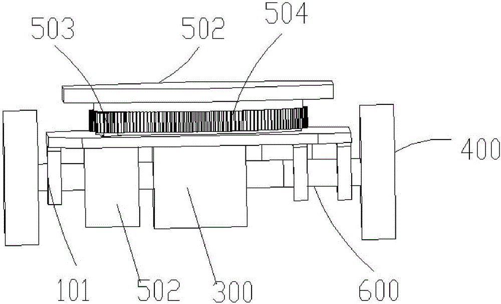 Omni-directional differential drive wheel device and AGV