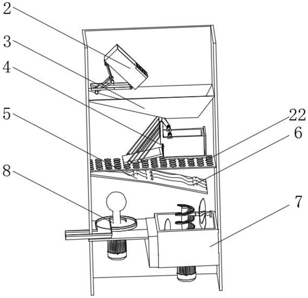 Device for recovering and treating hot galvanizing waste acid