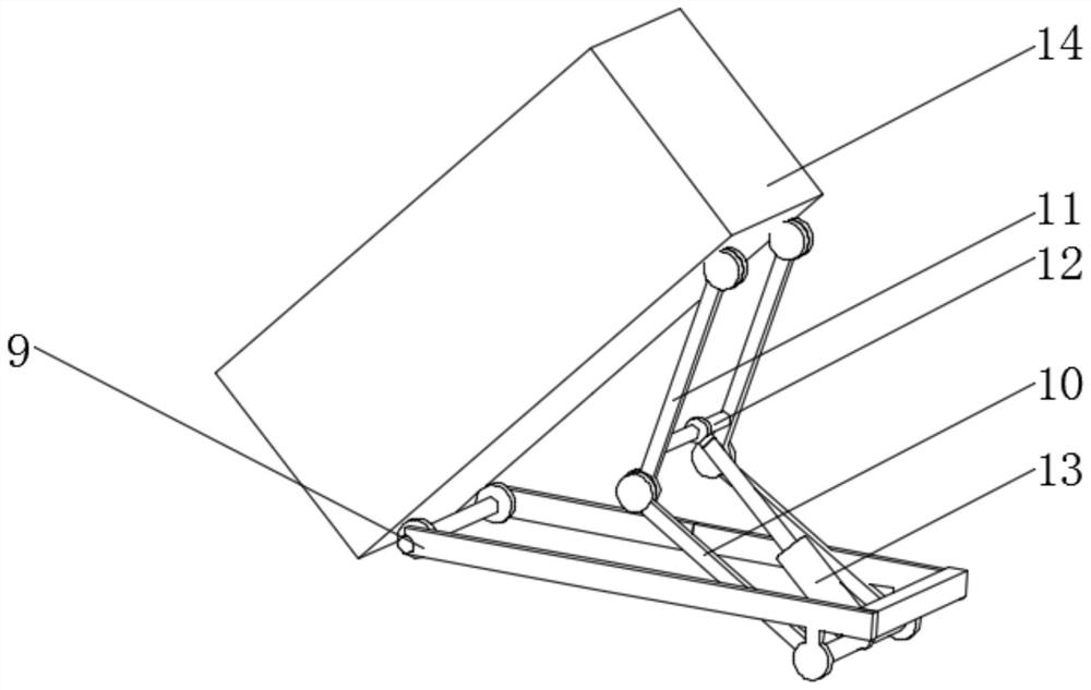 Device for recovering and treating hot galvanizing waste acid