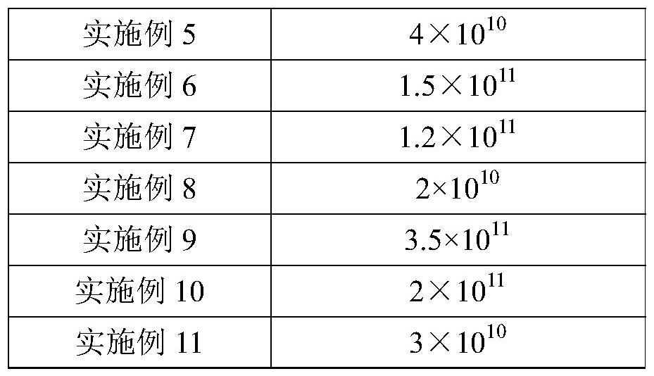 Acetic acid bacteria freeze-dried powder and preparation method thereof